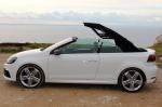 Volkswagen Golf R White Cabriolet 2013 года